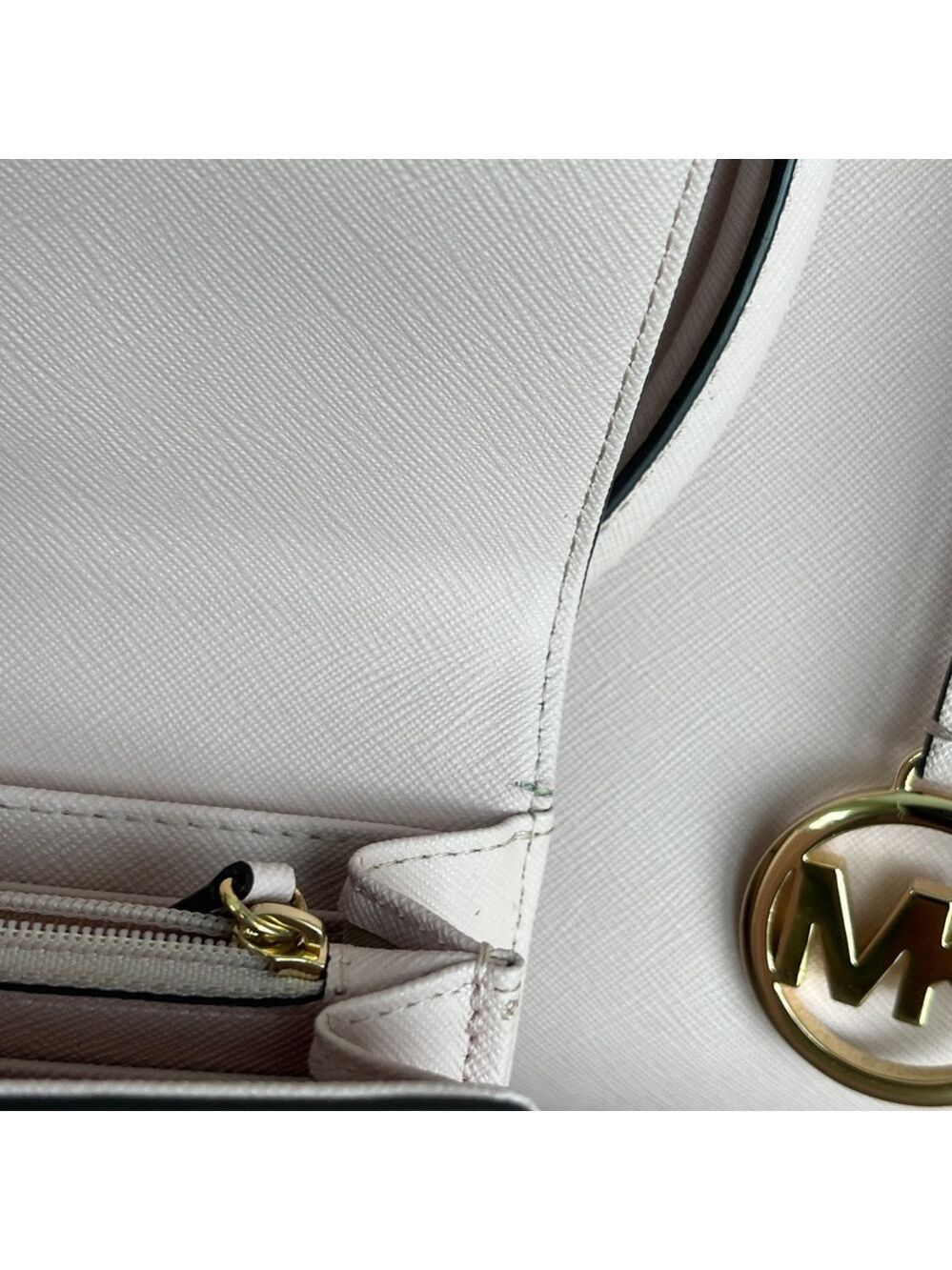 Michael Kors Pink Satchel Crossbody with Wallet - Picture 15 of 16
